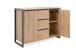 Kommode >Arvada< in Artisan Eiche aus MDF - 120x88x40cm (BxHxT)
