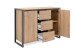 Kommode >Arvada< in Artisan Eiche aus MDF - 120x88x40cm (BxHxT)