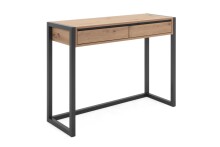 Konsolentisch >Arvada< in Artisan Eiche aus MDF - 100x75x35cm (BxHxT)