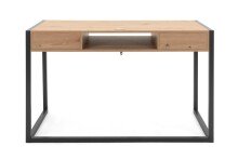 Schreibtisch >Arvada< in Artisan Eiche aus MDF - 120x75x60cm (BxHxT)