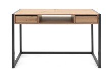 Schreibtisch >Arvada< in Artisan Eiche aus MDF - 120x75x60cm (BxHxT)