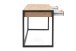 Schreibtisch >Arvada< in Artisan Eiche aus MDF - 120x75x60cm (BxHxT)