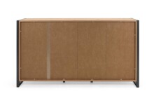 Sideboard >Arvada< in Artisan Eiche aus MDF - 160x88x40cm (BxHxT)