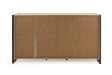 Sideboard >Arvada< in Artisan Eiche aus MDF - 160x88x40cm (BxHxT)