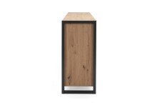 Sideboard >Arvada< in Artisan Eiche aus MDF - 160x88x40cm (BxHxT)