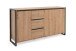 Sideboard >Arvada< in Artisan Eiche aus MDF - 160x88x40cm (BxHxT)