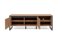 TV-Schrank >Arvada< in Artisan Eiche aus MDF - 160x55x40cm (BxHxT)