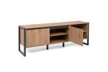 TV-Schrank >Arvada< in Artisan Eiche aus MDF - 160x55x40cm (BxHxT)