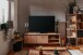 TV-Schrank >Arvada< in Artisan Eiche aus MDF - 160x55x40cm (BxHxT)