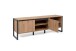 TV-Schrank >Arvada< in Artisan Eiche aus MDF - 160x55x40cm (BxHxT)