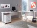 Büro-Set in Weiß aus Metall