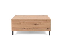 Couchtisch >Como< in Artisan-Eiche Nachbildung - 103x42x67cm (BxHxT)
