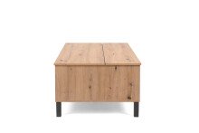 Couchtisch >Como< in Artisan-Eiche Nachbildung - 103x42x67cm (BxHxT)