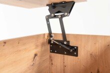 Couchtisch >Como< in Artisan-Eiche Nachbildung - 103x42x67cm (BxHxT)