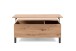 Couchtisch >Como< in Artisan-Eiche Nachbildung - 103x42x67cm (BxHxT)