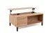 Couchtisch >Como< in Artisan-Eiche Nachbildung - 103x42x67cm (BxHxT)