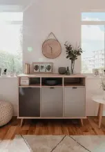 Sideboard >Epik< in Elegance Endgrain - 120x88x40cm (BxHxT)