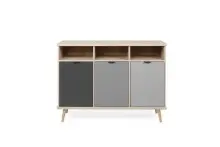 Sideboard >Epik< in Elegance Endgrain - 120x88x40cm (BxHxT)
