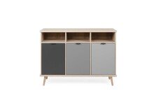 Sideboard >Epik< in Elegance Endgrain - 120x88x40cm (BxHxT)