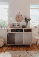 Sideboard >Epik< in Elegance Endgrain - 120x88x40cm...