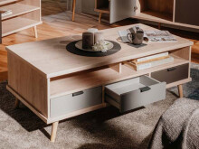 Couchtisch >Epik< in Elegance Endgrain -...