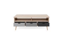 Couchtisch >Epik< in Elegance Endgrain - 120x46x60cm (BxHxT)