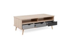 Couchtisch >Epik< in Elegance Endgrain - 120x46x60cm (BxHxT)