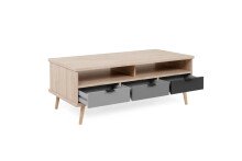 Couchtisch >Epik< in Elegance Endgrain - 120x46x60cm (BxHxT)