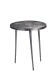 Beistelltisch >Velbert I< in Silber aus Metallguss - 40x46x40cm (BxHxT)