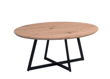 Couchtisch >Erft< in Artisaneiche aus MDF - 90x39x70cm (BxHxT)