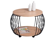 Couchtisch >Frechen< in Artisaneiche aus MDF -...