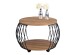 Couchtisch >Frechen< in Eiche Braun aus MDF - 60x47x60cm (BxHxT)