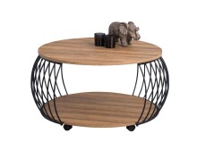 Couchtisch >Frechen< in Eiche Braun aus MDF -...