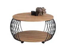 Couchtisch >Frechen< in Eiche Braun aus MDF -...