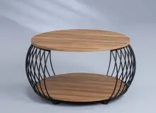Couchtisch >Frechen< in Eiche Braun aus MDF -...