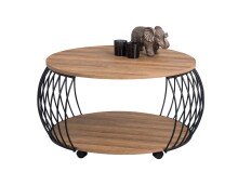 Couchtisch >Frechen< in Eiche Braun aus MDF -...