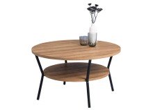 Couchtisch >Goslar< in Eiche braun aus MDF -...