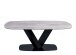 Couchtisch >Rastatt< in Keramikoptik aus Glas - 120x44x70cm (BxHxT)