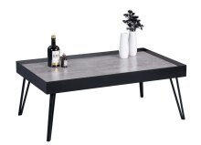 Couchtisch >Ravensburg< in Keramikoptik schwarz aus...
