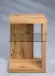 Beistelltisch >Wunstorf I< in Braun aus Glas - 40x60x40cm (BxHxT)