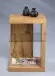 Beistelltisch >Wunstorf I< in Braun aus Glas - 40x60x40cm (BxHxT)