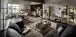 Vitrine >Manhattan< in Haveleiche Cognac - 79x196x38cm (BxHxT)