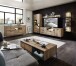 Sideboard >Manhattan< in Haveleiche Cognac aus MDF - 175x91x48cm (BxHxT)