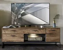 TV-Board >Manhattan< in Haveleiche Cognac -...