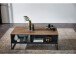Couchtisch >Manhattan< in Haveleiche Cognac aus MDF - 115x42x65cm (BxHxT)