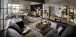 Couchtisch >Manhattan< in Haveleiche Cognac aus MDF - 115x42x65cm (BxHxT)