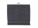 Handtücher >DELUXE< (4-tlg) in anthracite aus Baumwolle - 50x30cm (LxB)