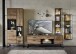 Wohnwand >Manhattan< in Haveleiche Cognac - 320x196x48cm (BxHxT)