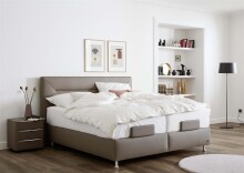Teppich in Silber aus 100% Polyester - 120x120x2,5cm (LxBxH)