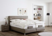 Teppich in Silber aus 100% Polyester - 120x120x2,5cm (LxBxH)